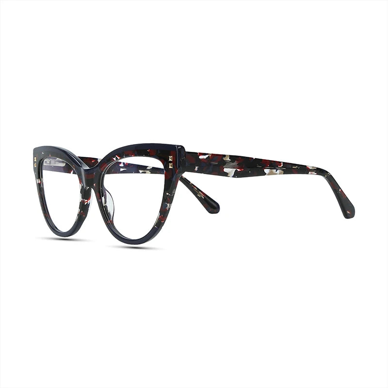 Black Retro Cat Eye Fashion Optical Glasses