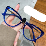 Retro Cat Eye Myopia Photochromic Eyeglasses