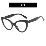 Retro Cat Eye Reading Eyewear black