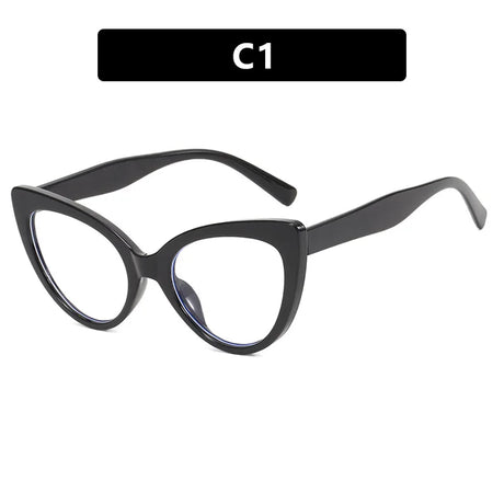 Retro Cat Eye Reading Eyewear black