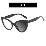 Retro Cat Eye Reading Eyewear black