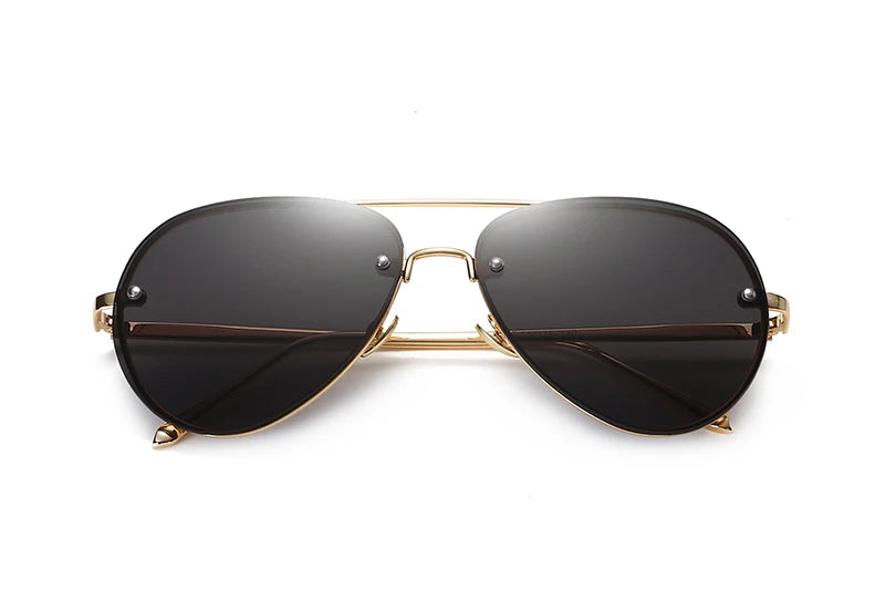 retro clear lens coating mirror sunglasses black