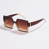 Retro Cycling Square Large Frame Sunglasses