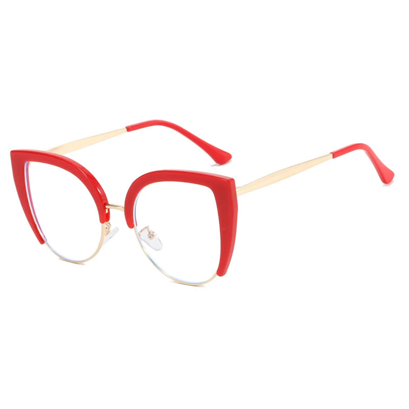 Retro Large Anti-Blue Light Photochromic Radiation Reading Eyewear