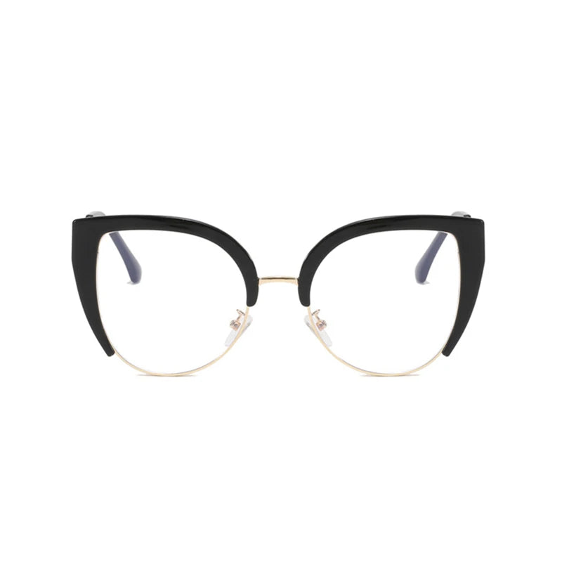 Retro Large Anti-Blue Light Photochromic Radiation Reading Eyewear