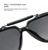 Details of Retro Large Frame Pilot UV400 Protection Sunglasses