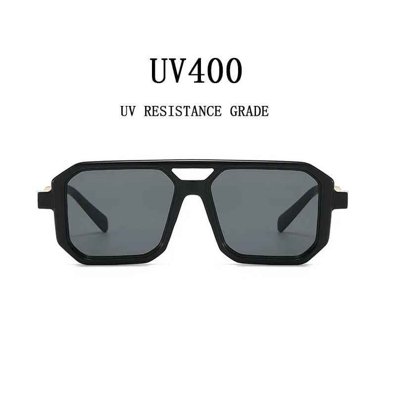 Retro Men Square Sunglasses