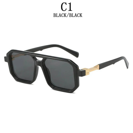 Retro Men Square Sunglasses