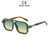 Retro Men Square Sunglasses