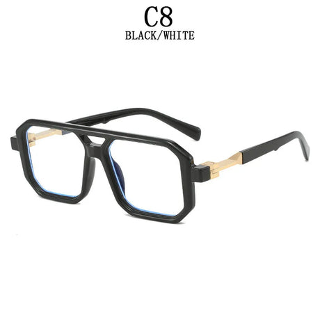 Retro Men Square Sunglasses