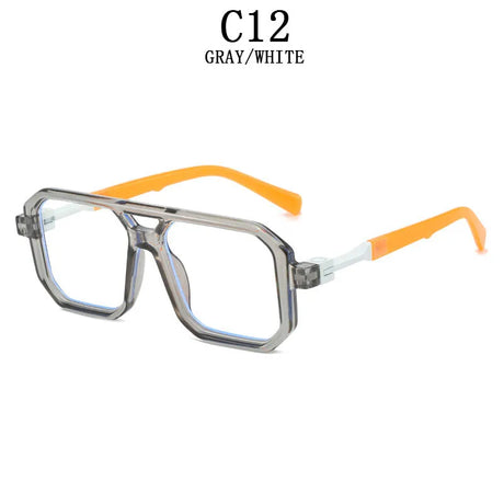 Retro Men Square Sunglasses