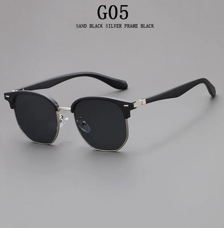 Black Retro Men Vintage Sunglasses