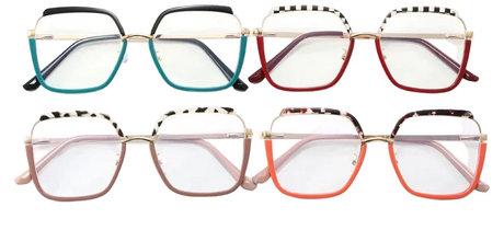 Collection of Retro Myopia Blue Light Blocking Eyewear Glasses