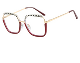 Retro Myopia Blue Light Blocking Eyewear Glasses
