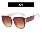 Retro Polygonal  UV400 Sunglasses