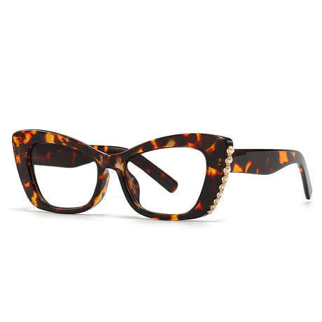 Leopard Retro Presbyopic Pearl Eyewear