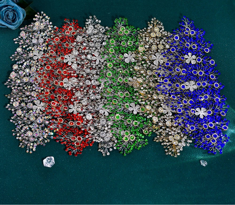 Collection of Rhinestone Crystal Wedding Headband Hair Accessories