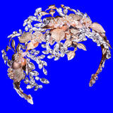 Gold Rhinestone Crystal Wedding Headband Hair Accessories