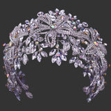 Silver Rhinestone Crystal Wedding Headband Hair Accessories