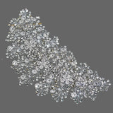 Silver Rhinestone Crystal Wedding Headband Hair Accessories