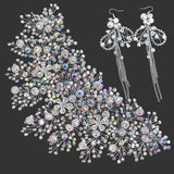 Multicolor Rhinestone Crystal Wedding Headband Hair Accessories