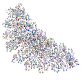 Silver Rhinestone Crystal Wedding Headband Hair Accessories