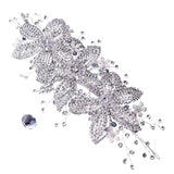 Silver Rhinestone Crystal Wedding Headband Hair Accessories