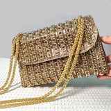 gold luxury bag