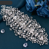 Elegant rhinestone bridal tiara and headdress for wedding hair accessories