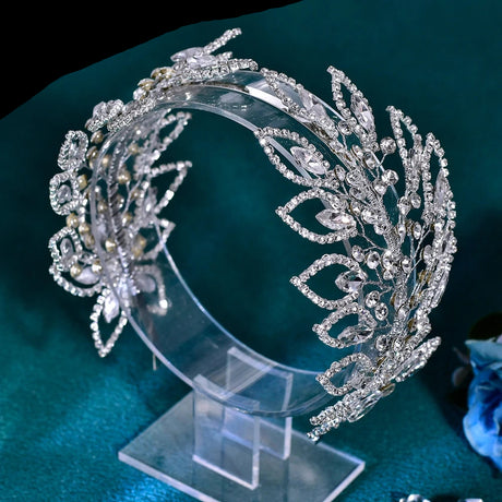 Rhinestone Wedding Handmade Women Bridal Headpieces