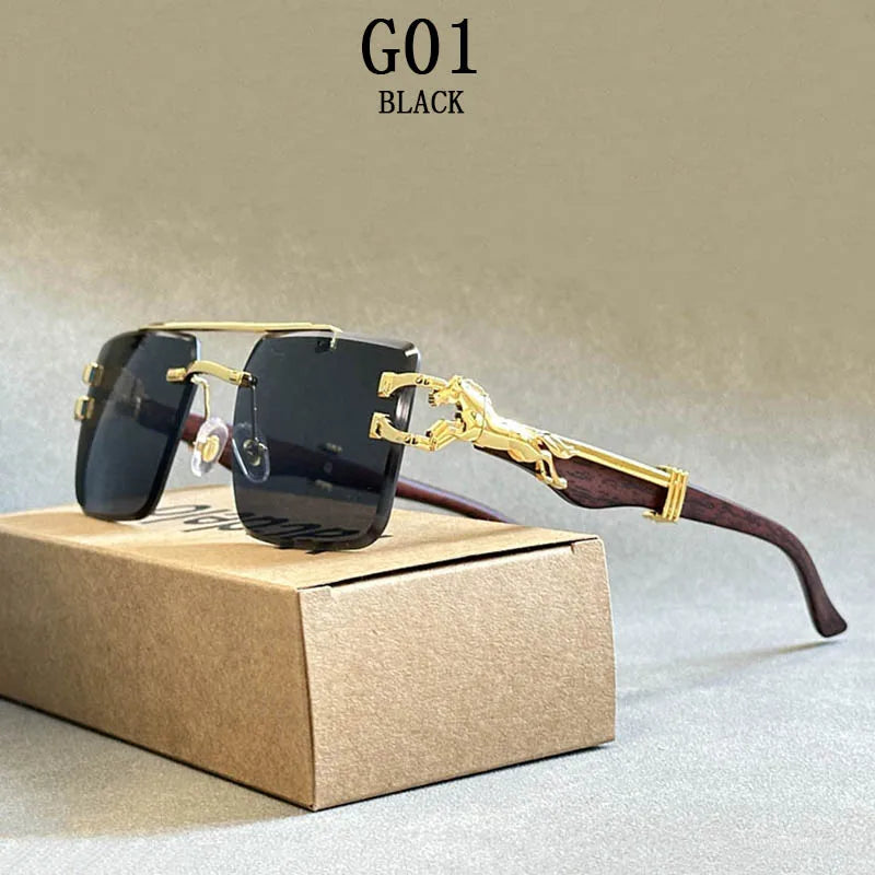 black gold sunglasses