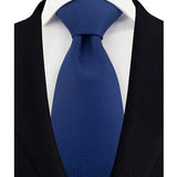 Royal Blue Color Paisley 8cm Jacquard Luxury Necktie