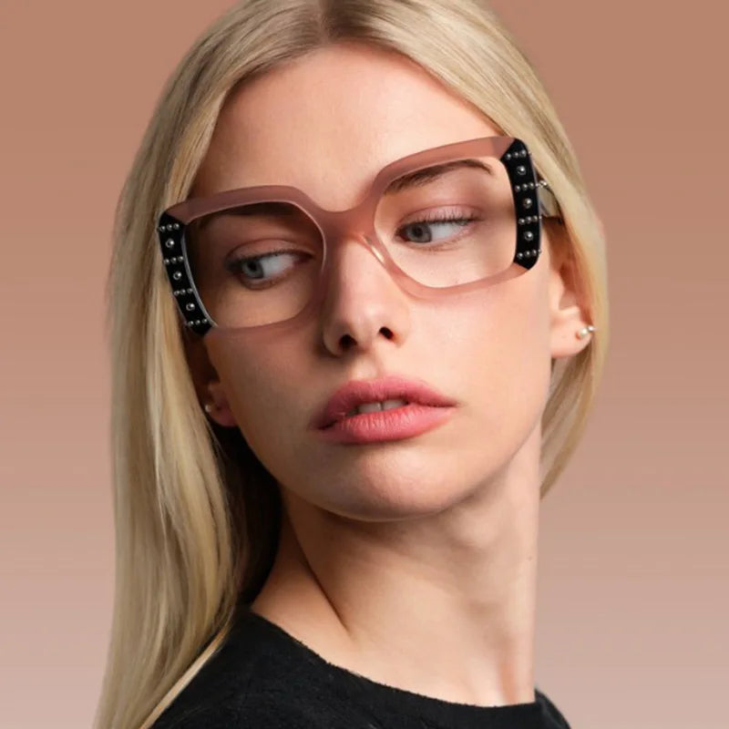 Rivet Punk  Anti Blue Light Optical Glasses