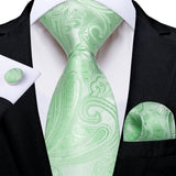 Plaid Classic 8cm Business Pocket Square Cufflinks