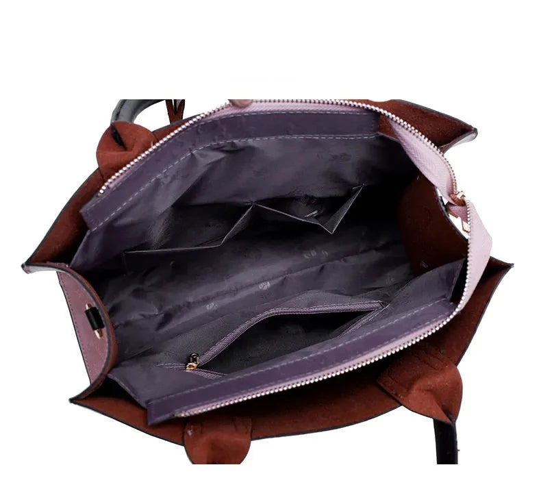 3PCS PU Leather Bag Set