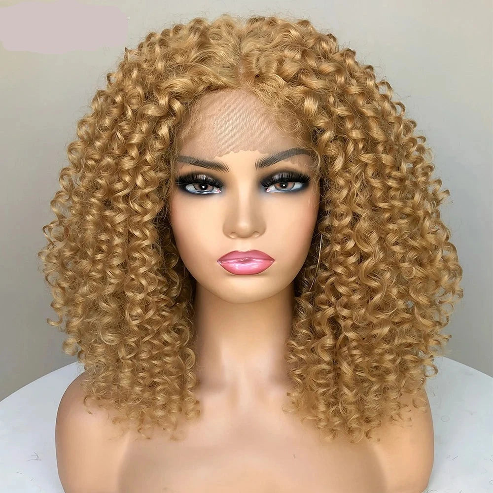 Kinky Curly Bob Synthetic Wig