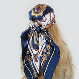 Bandanna Silk Muffler Scarf