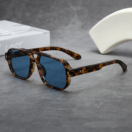 Blue Nearsighted UV Protection Myopia Lens Sunglasses