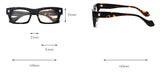 Size of Splicing Retro Thick Board Glasses Presbyopia and Myopia Customized