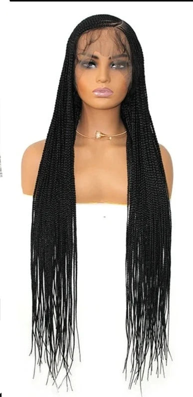 Long Braided Synthetic Wig