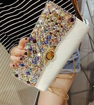 Diamond Crystal Handbag