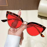 Metal Cat Eye Night Vision Sunglasses