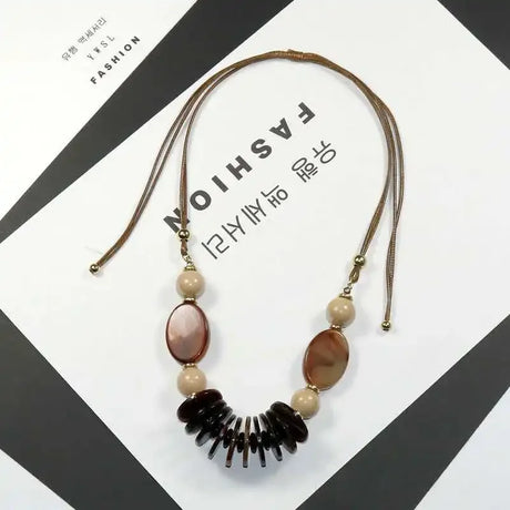 Korean Leaves Necklace