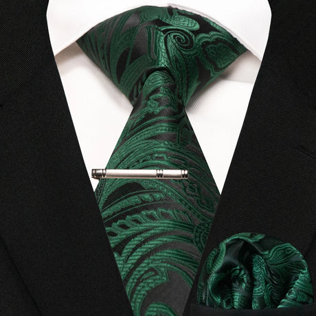 New Classic Silk 8cm Plaid Dot Striped Men's Ties