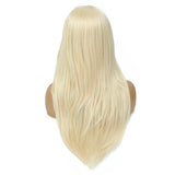 Blonde Straight Synthetic Hair Wig
