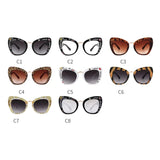 Retro Oversized Cat Eye Sunglasses