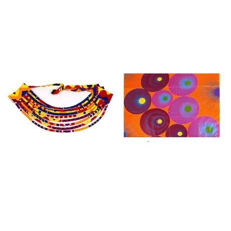 African Colorful Multi Strand Necklace