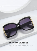 Retro Vintage Oversized Sunglasses