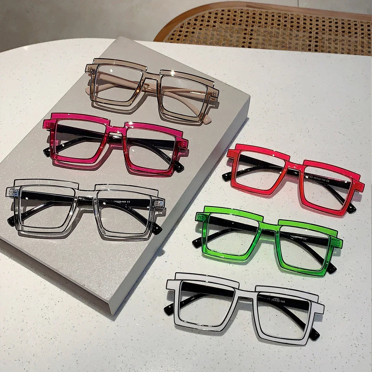 Vintage Square Optical Eyeglasses