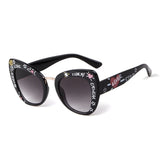 Retro Oversized Cat Eye Sunglasses